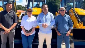 Nazaré do Piauí recebe retroescavadeira para reforçar infraestrutura rural (Foto: Reprodução)
