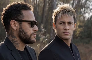 Neymar reage a vídeo de IA e insinua participação na Copa do Mundo de 2030 (Foto: Reprodução/Nerd Soul AI)