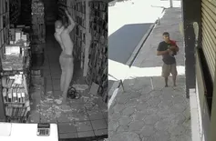 'Ninja do Centro' volta a ser flagrado após furtar loja no Centro de Teresina