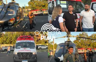O Governo do Piauí realizou, nesta quarta-feira (1º), a entrega de novos equipamentos que irão reforçar a rede de atenção à saúde no estado. A ação integra os investimentos do Novo PAC Saúde, do Governo Federal, com foco na ampliação da Atenção Primária à Saúde (APS) e no fortalecimento do atendimento especializado. (Foto: Conecta Piauí)