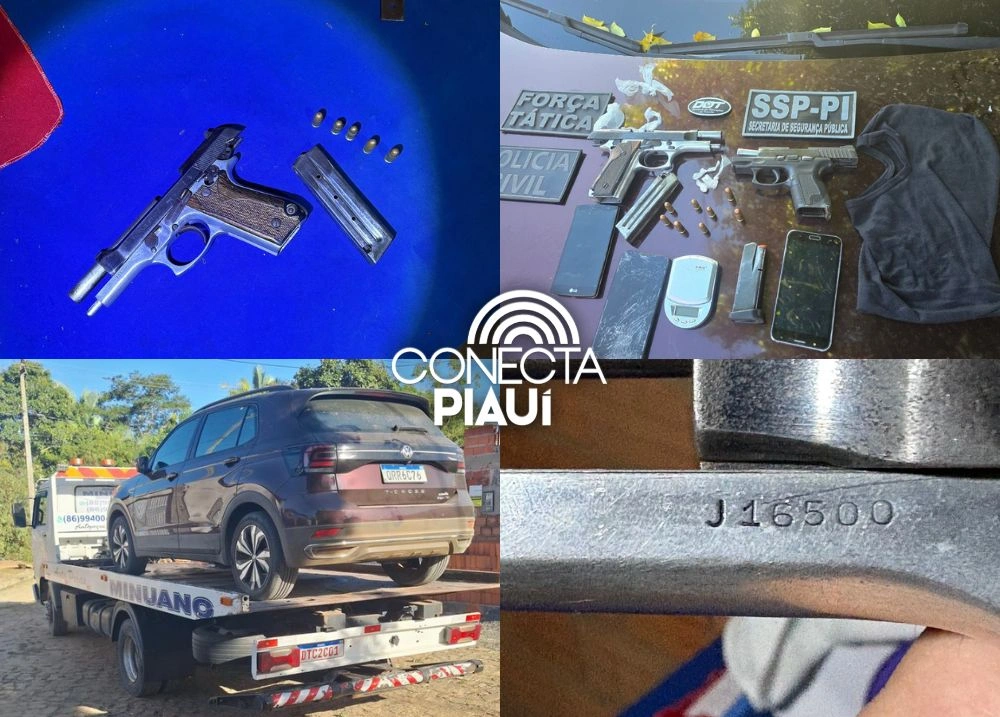 Operação prende suspeitos de homicídio, tráfico e roubo na região do Médio Parnaíb