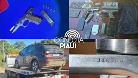 Operação prende suspeitos de homicídio, tráfico e roubo na região do Médio Parnaíb (Foto: Reprodução)