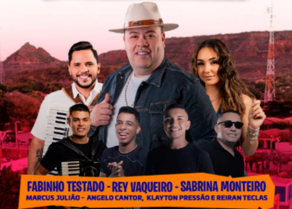 Palmeira do Piauí celebra 64 anos com shows de Rey Vaqueiro e atrações locais