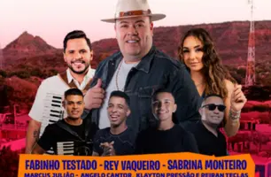 Palmeira do Piauí celebra 64 anos com shows de Rey Vaqueiro e atrações locais (Foto: Reprodução)