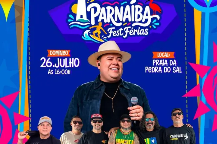 Parnaíba Fest Férias terá shows na Pedra do Sal e reforça turismo no litoral