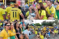 Parnaíba veste verde e amarelo e lota praça para torcer pelo Brasil na Copa