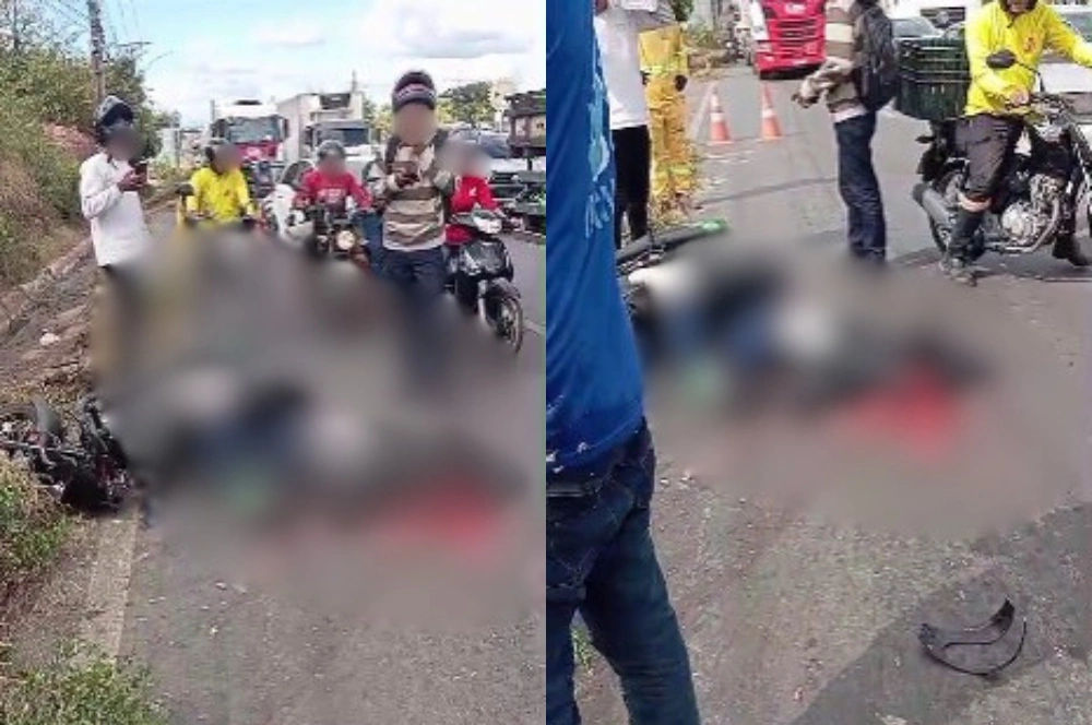 Passageiro morre após ter cabeça esmagada em acidente de moto em Teresina
