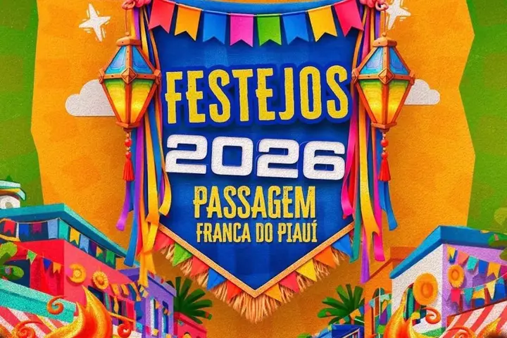 Passagem Franca do Piauí divulga programação das festividades de julho