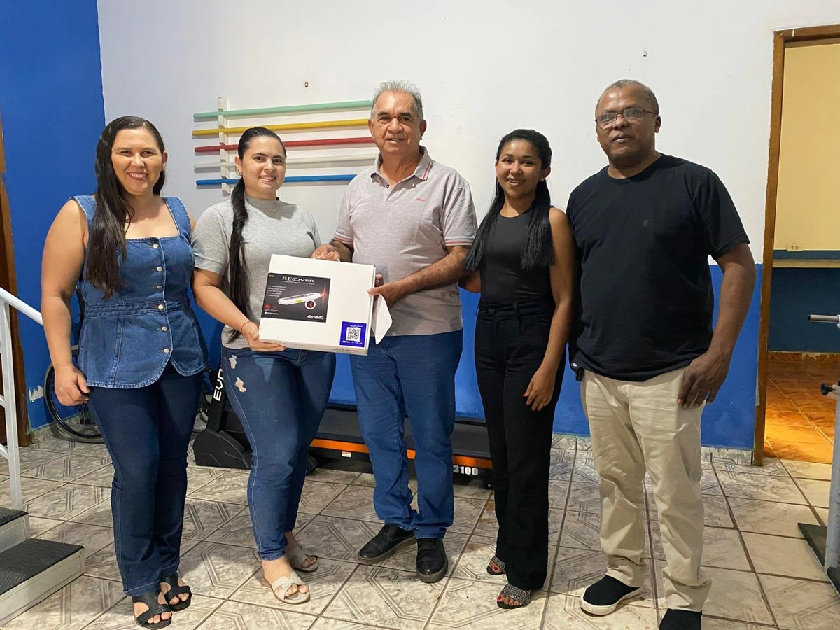 Pau D'Arco do Piauí amplia atendimentos com implantação de laserterapia