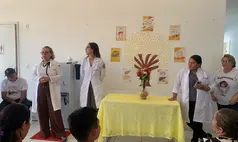 Pau D'Arco promove ação de conscientização sobre hepatites virais em UBS