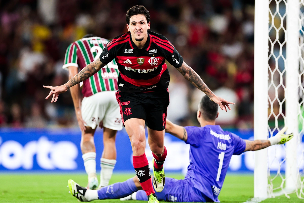 Pedro, atacante do Flamengo