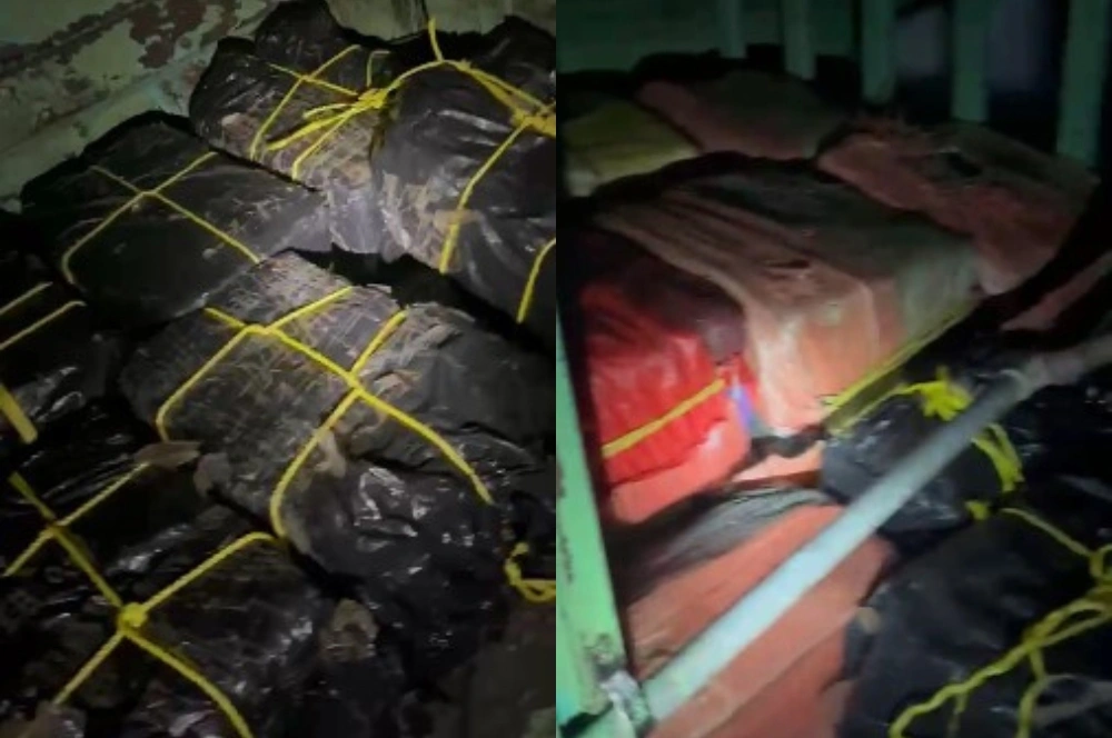 PF e Marinha apreendem drogas em embarcação interceptada em águas internacionais