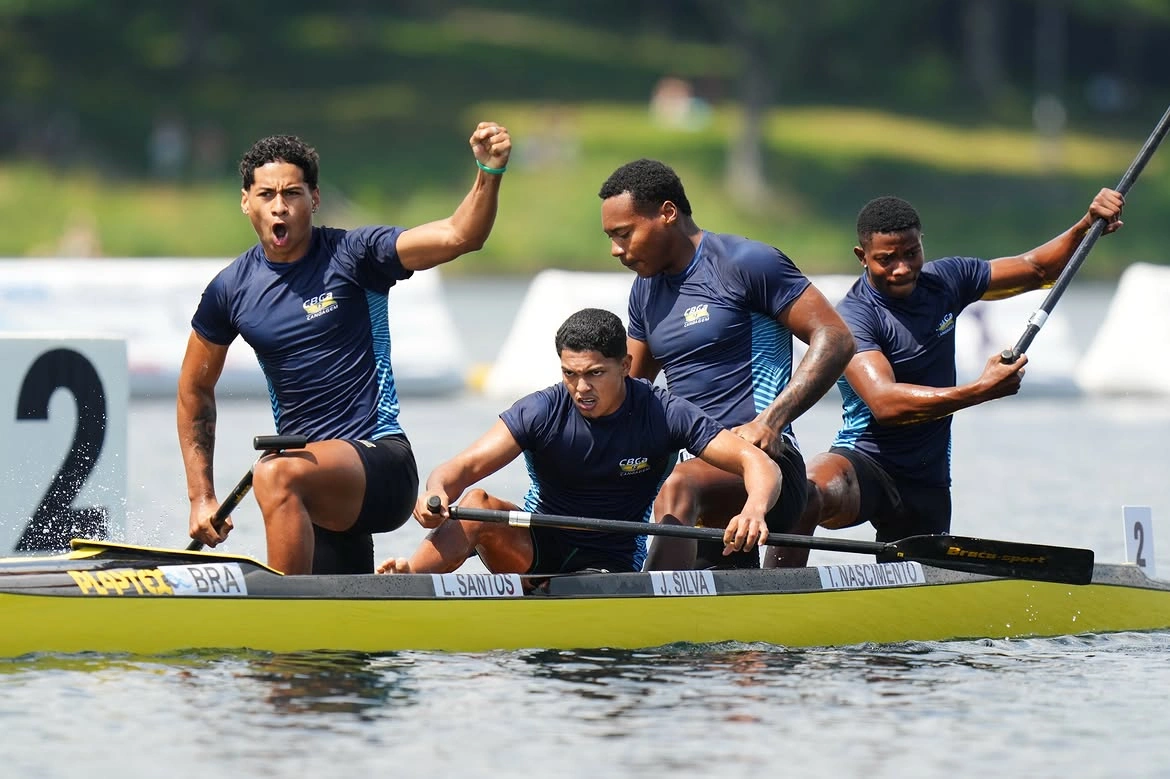 Piauiense ajuda a Seleção Brasileira a levar o ouro no Mundial de Canoagem Sub-23