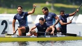 Piauiense ajuda a Seleção Brasileira a levar o ouro no Mundial de Canoagem Sub-23 (Foto: @planetcanoe)