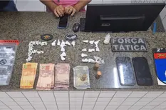 PM prende dupla suspeita de tráfico e apreende drogas em Ilha Grande do Piauí