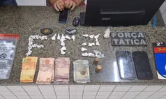 PM prende dupla suspeita de tráfico e apreende drogas em Ilha Grande do Piauí