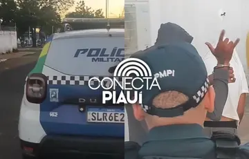 PM prende homem e apreende adolescente após roubo de moto em Teresina