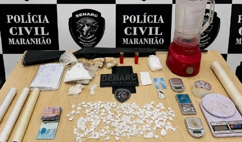 Policia apreende drogas no povoado Copacabana em Timon