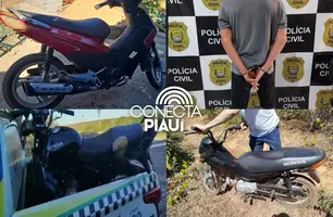 Polícia Civil recupera três motos furtadas e zera casos pendentes em Oeiras (Foto: Reprodução)