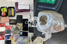 Polícia prende dois homens com drogas durante abordagem em Parnarama