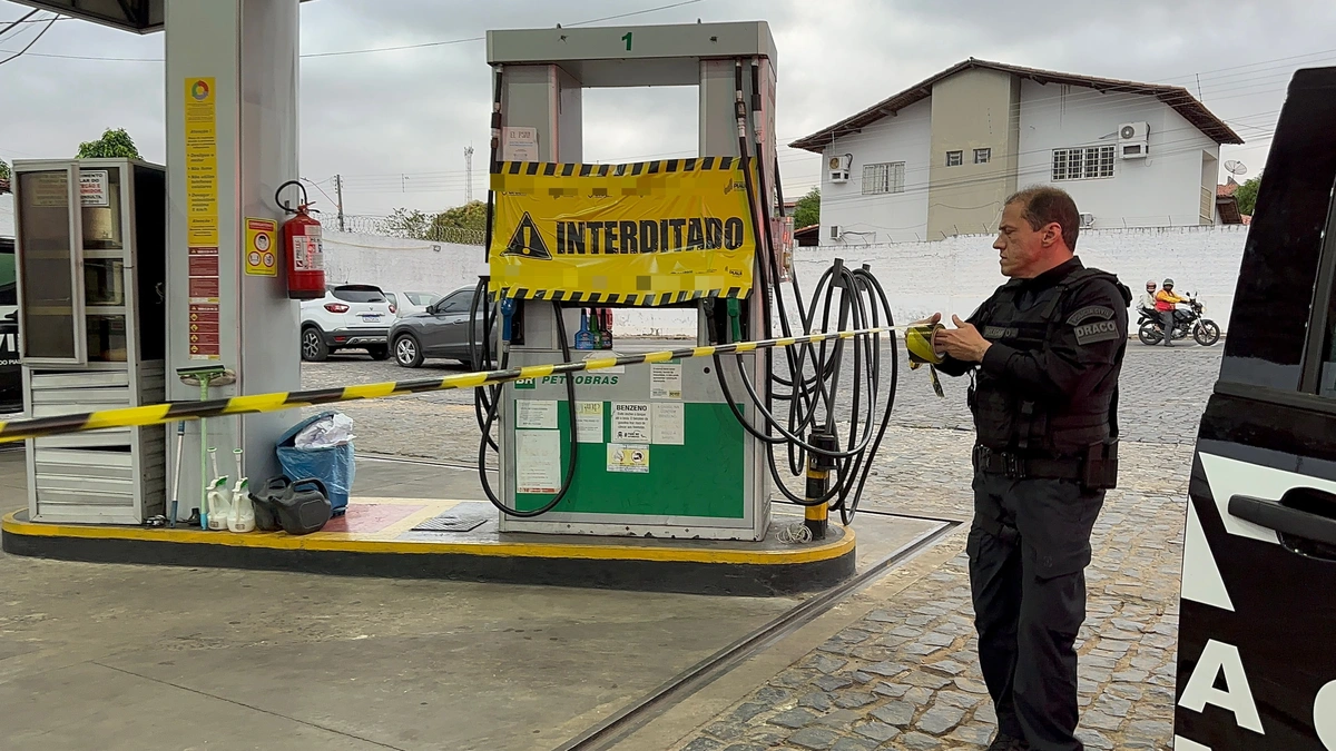 Postos interditados por suspeita de fraude em bombas no Piauí