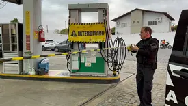 Postos interditados por suspeita de fraude em bombas no Piauí (Foto: Divulgação/Polícia Civil)