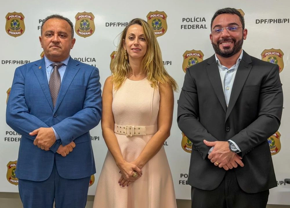Prefeito prestigia posse do novo chefe da Delegacia da Polícia Federal em Parnaíba