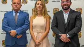 Prefeito prestigia posse do novo chefe da Delegacia da Polícia Federal em Parnaíba (Foto: Assessoria)