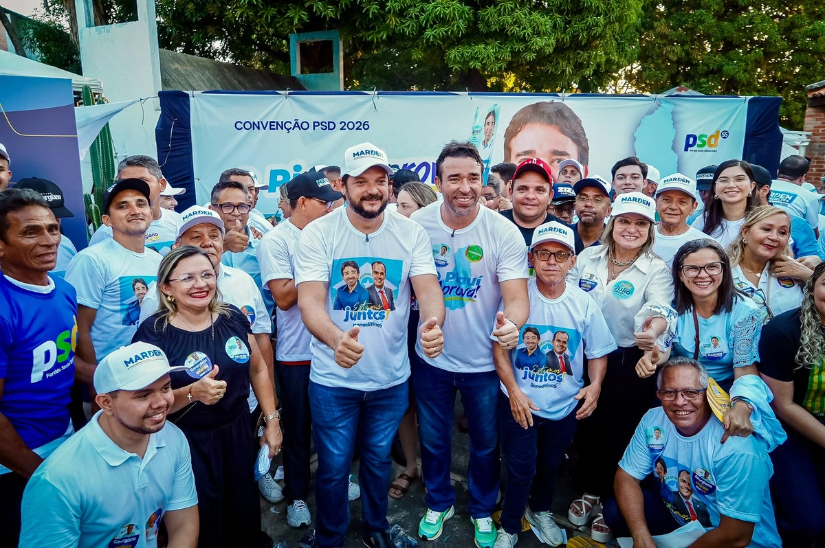 PSD homologa as candidaturas de Marden Menezes, Georgiano Neto e Júlio César