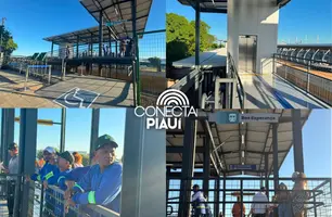 Rafael Fonteles inaugura Estação Boa Esperança e amplia Metrô de Teresina (Foto: Conecta Piauí)