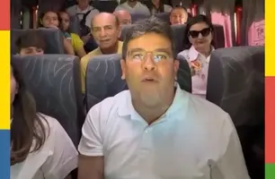 Rafael Fonteles segue para convenção e convoca militância: ‘Time do povo’ (Foto: Reprodução)