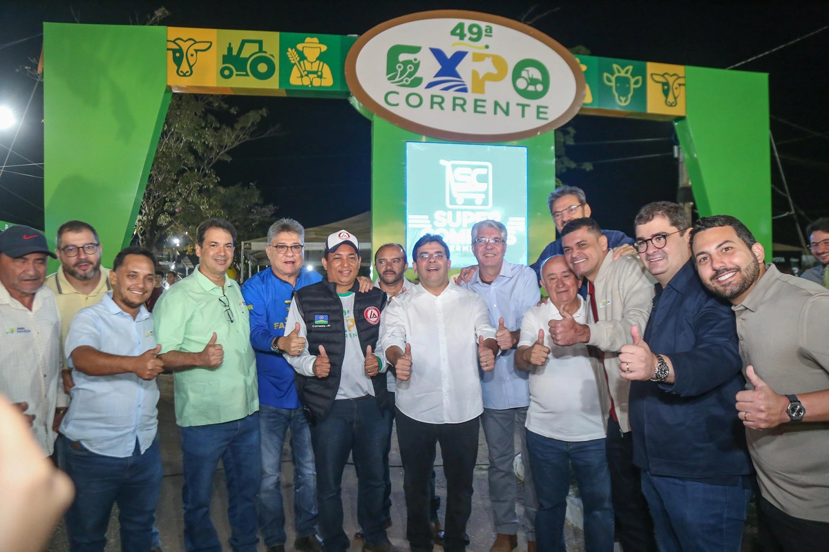Rafael Fonteles visita ExpoCorrente e destaca investimentos no agro do Piauí