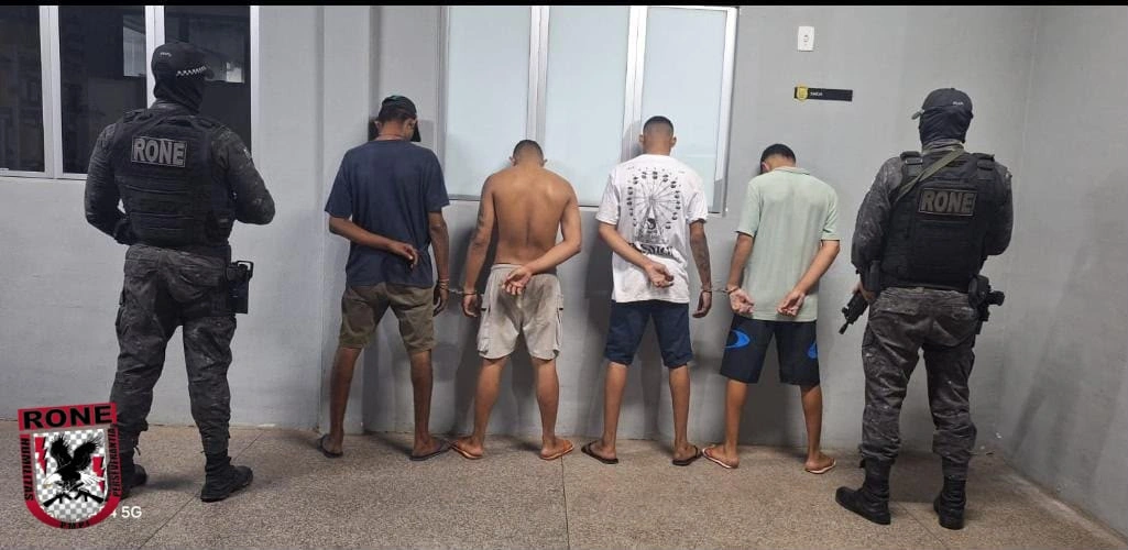 RONE prende três suspeitos que confessaram participação em homicídios, durante operação na Vila Cristalina