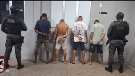 RONE prende três suspeitos que confessaram participação em homicídios, durante operação na Vila Cristalina (Foto: Reprodução)