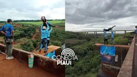 Salto clandestino que matou jovem já havia causado grave acidente com criança (Foto: Reprodução)