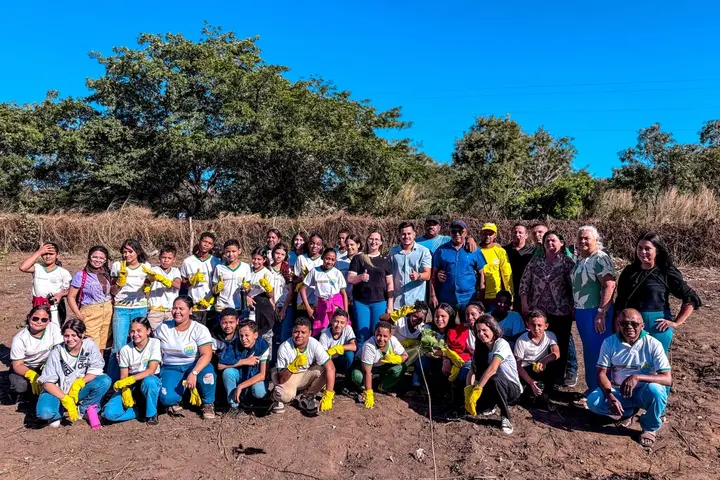 São Gonçalo do Piauí amplia arborização com ação ambiental do projeto Pro Verde