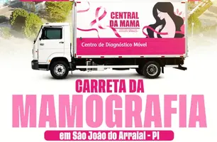 São João do Arraial inicia ação para realizar 300 mamografias em mulheres (Foto: Reprodução)