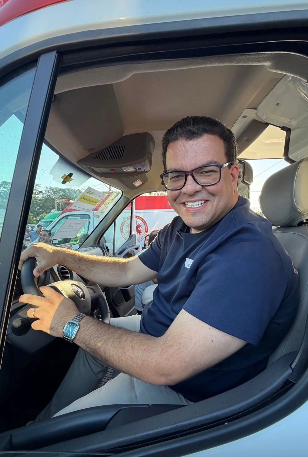 Saúde de Passagem Franca ganha reforço com nova ambulância do SAMU