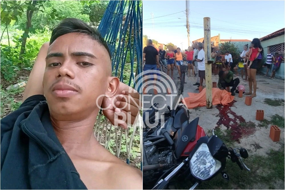 Sem capacete, jovem morre após grave acidente de moto na zona Sul de Teresina