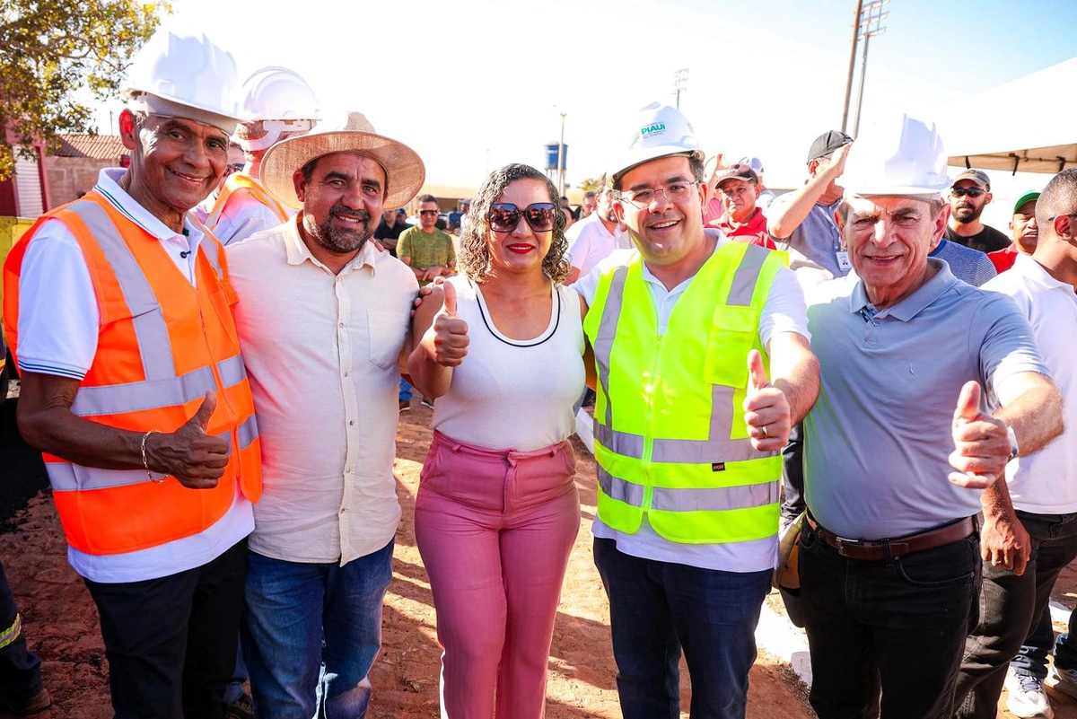 Senador Marcelo Castro visita obras em municípios do Cerrado piauiense