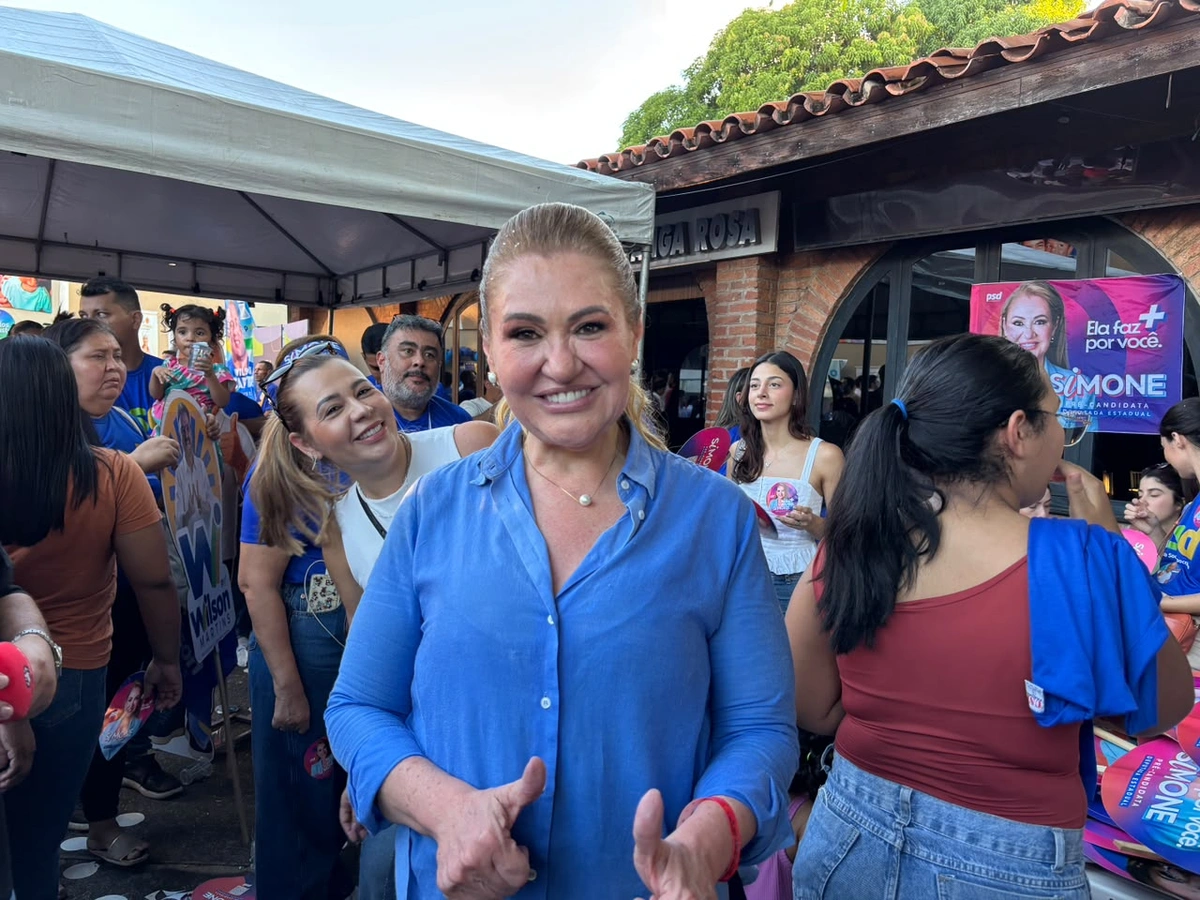 Simone Pereira destaca força do PSD durante convenção em Teresina
