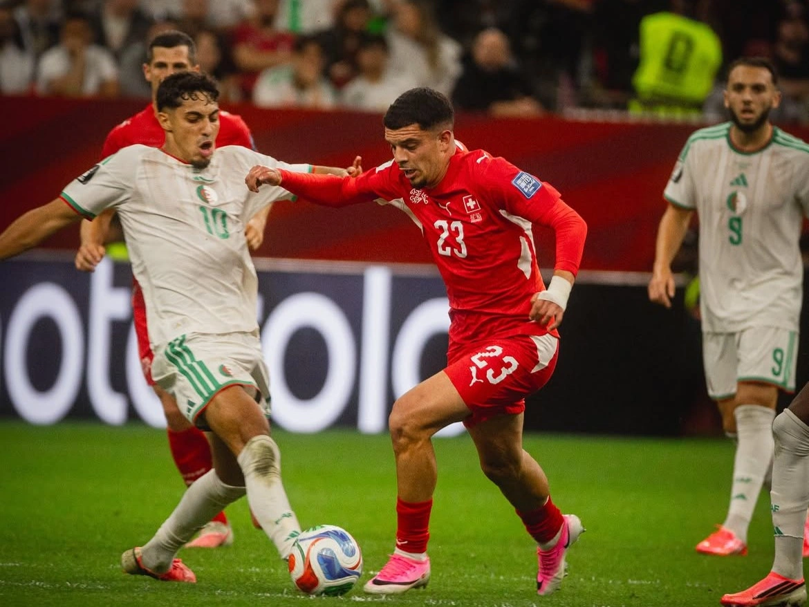 Suíça vence Argélia com autoridade e garante vaga nas oitavas da Copa de 2026