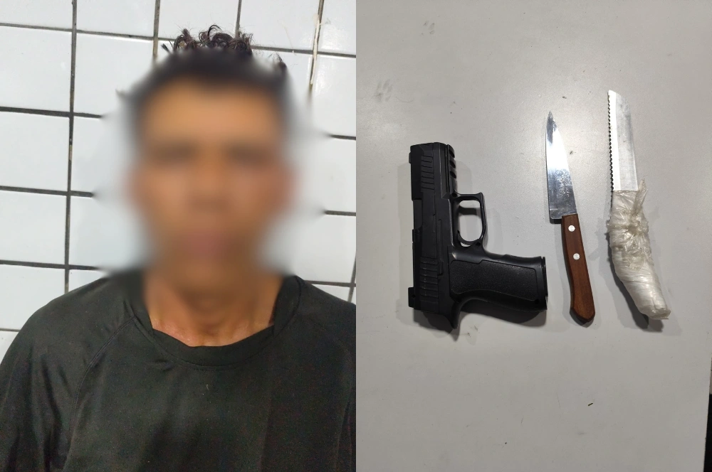 Suspeito de invadir e roubar pertences de residência é preso no Centro de Teresina