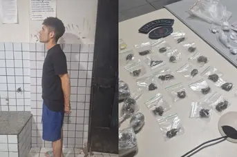 Suspeito de realizar 'delivery' de drogas é preso na zona Sudeste de Teresina