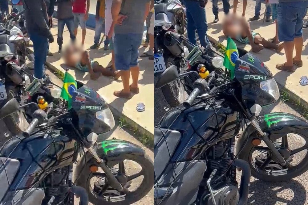 Suspeito de tentativa de assalto é agredido após espancar idoso em Teresina