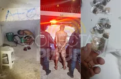 Suspeito de tráfico é preso com drogas e rádio comunicador na zona Sul de Teresina