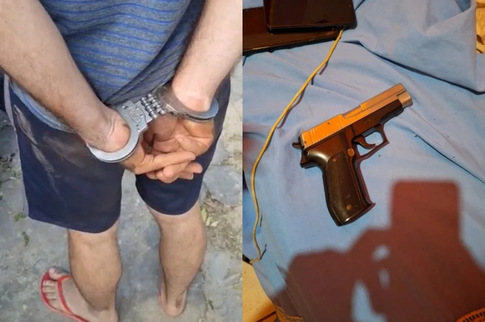 Suspeito de usar máscara de filme para cometer assaltos é preso em Altos