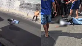 Suspeito é baleado após tentativa de assalto na região Centro-Sul de Teresina (Foto: Reprodução)