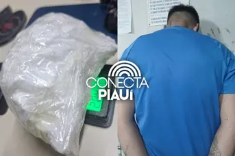 Suspeito é preso com drogas após tentar fugir da PM na zona sudeste de Teresina