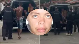 Suspeitos de espancar homem em 'tribunal do crime' são presos em Teresina (Foto: Reprodução)